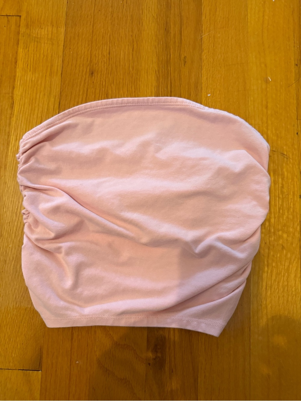 Abercrombie & Fitch Light Pink Bandeau Top